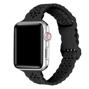 5 for 20! Posh Tech Silicone Lace band for Apple Watch/add to bundle|buy…​